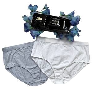 Hanes NWOT 2 Pack Bundle Brief Panties Women 9/2XL